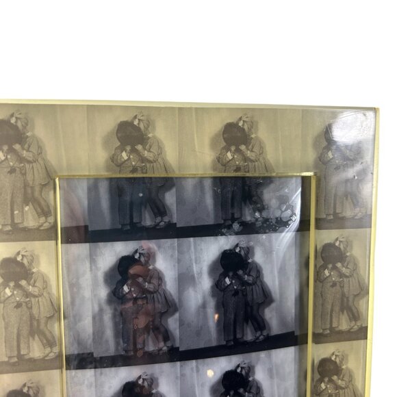 Acrylic Photo Frame 5x7 Kids Kissing Filmstrip Style Target Table Top - Picture 5 of 7